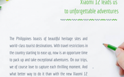 Xiaomi 12 leads us to unforgettable adventures