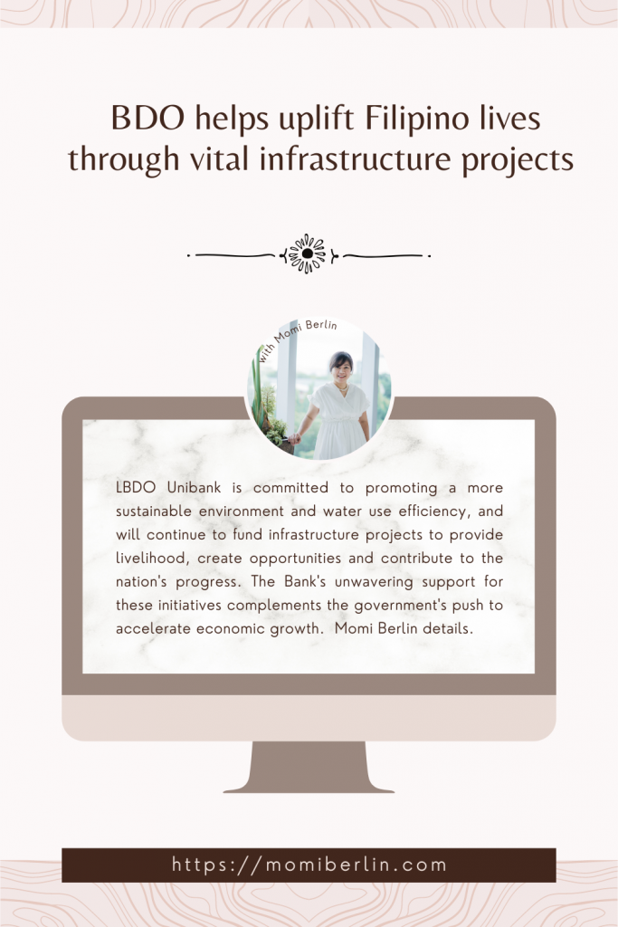 BDO helps uplift Filipino lives through vital infrastructure projects 