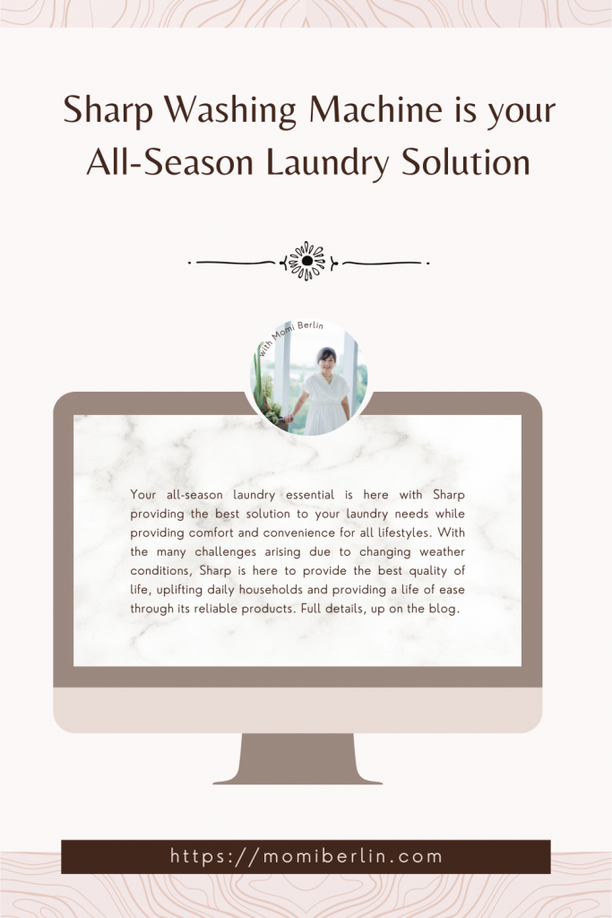 Sharp Washing Machine is your All-Season Laundry Solution