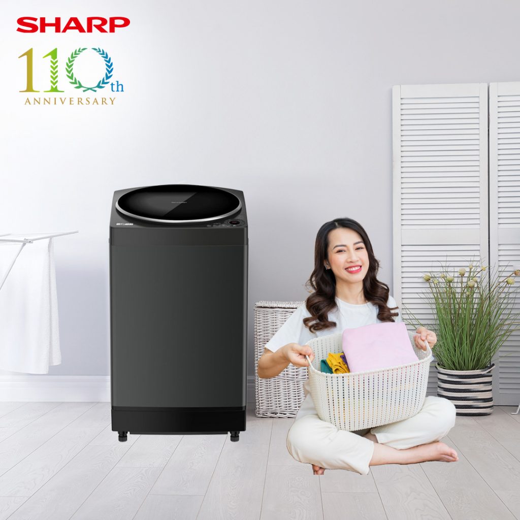 Sharp Washing Machine is your All-Season Laundry Solution