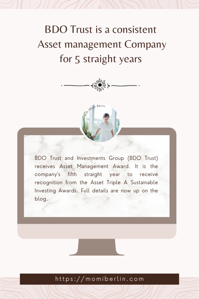 BDO Trust is consistent Asset management Company for 5 straight years 