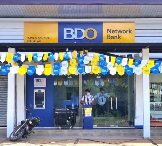 BDO Network Bank in Davao del Sur, ready to serve