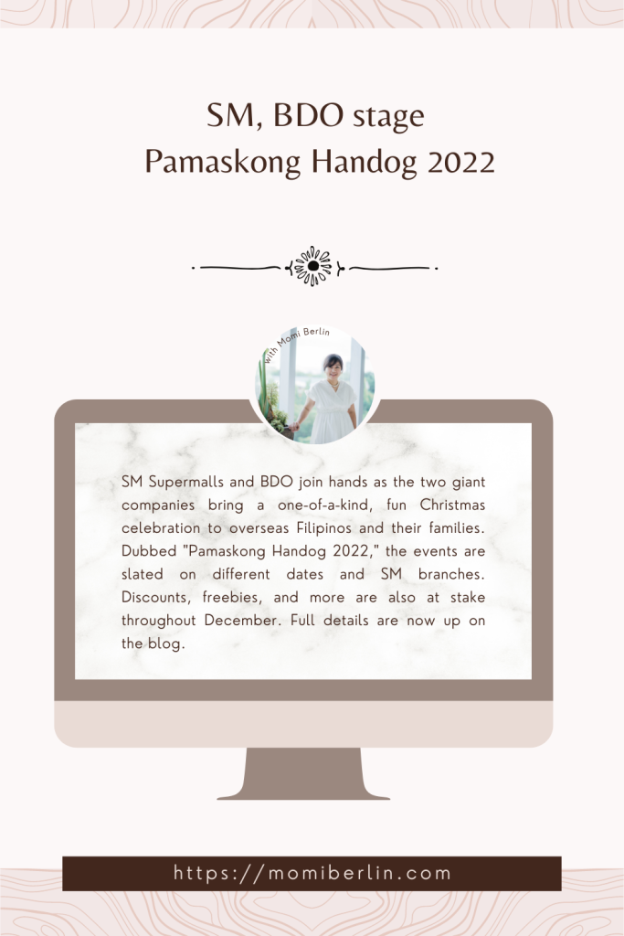 SM, BDO stage Pamaskong Handog 2022