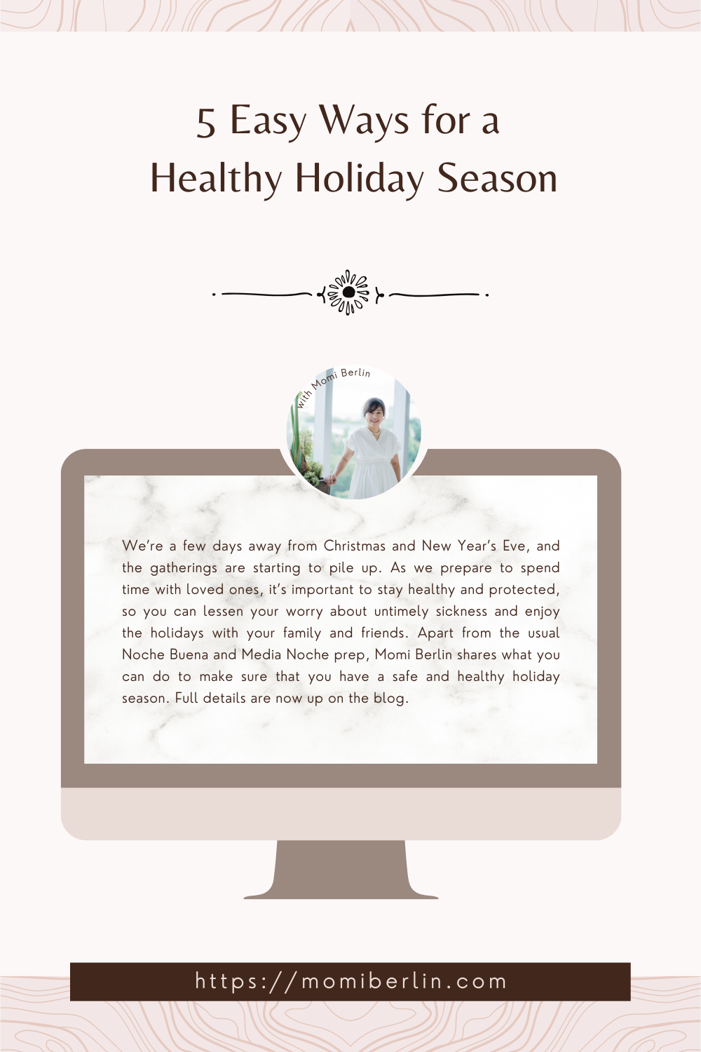 5 easy ways for a healthy holiday season