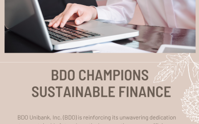 BDO Champions Sustainable Finance