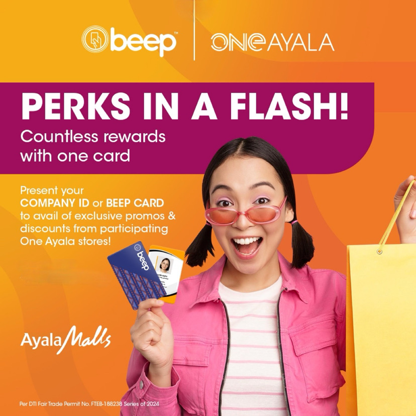 Unlock Exclusive Shopping and Dining Perks with Your beep™ Card at One Ayala Mall
