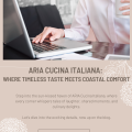 ARIA Cucina Italiana: Where Timeless Taste Meets Coastal Comfort