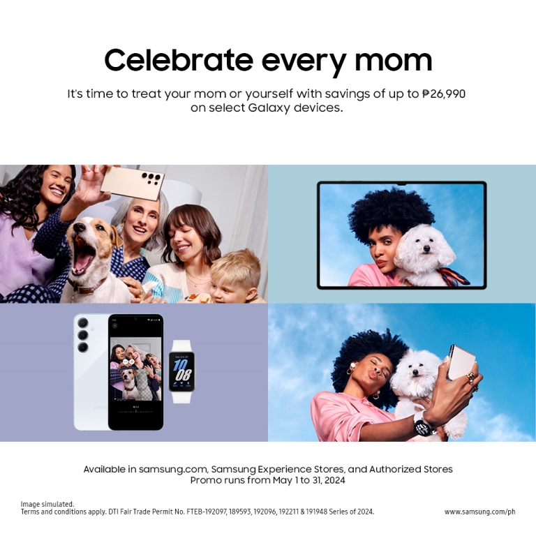 Celebrate Unforgettable Memories this Mother’s Day with Samsung!