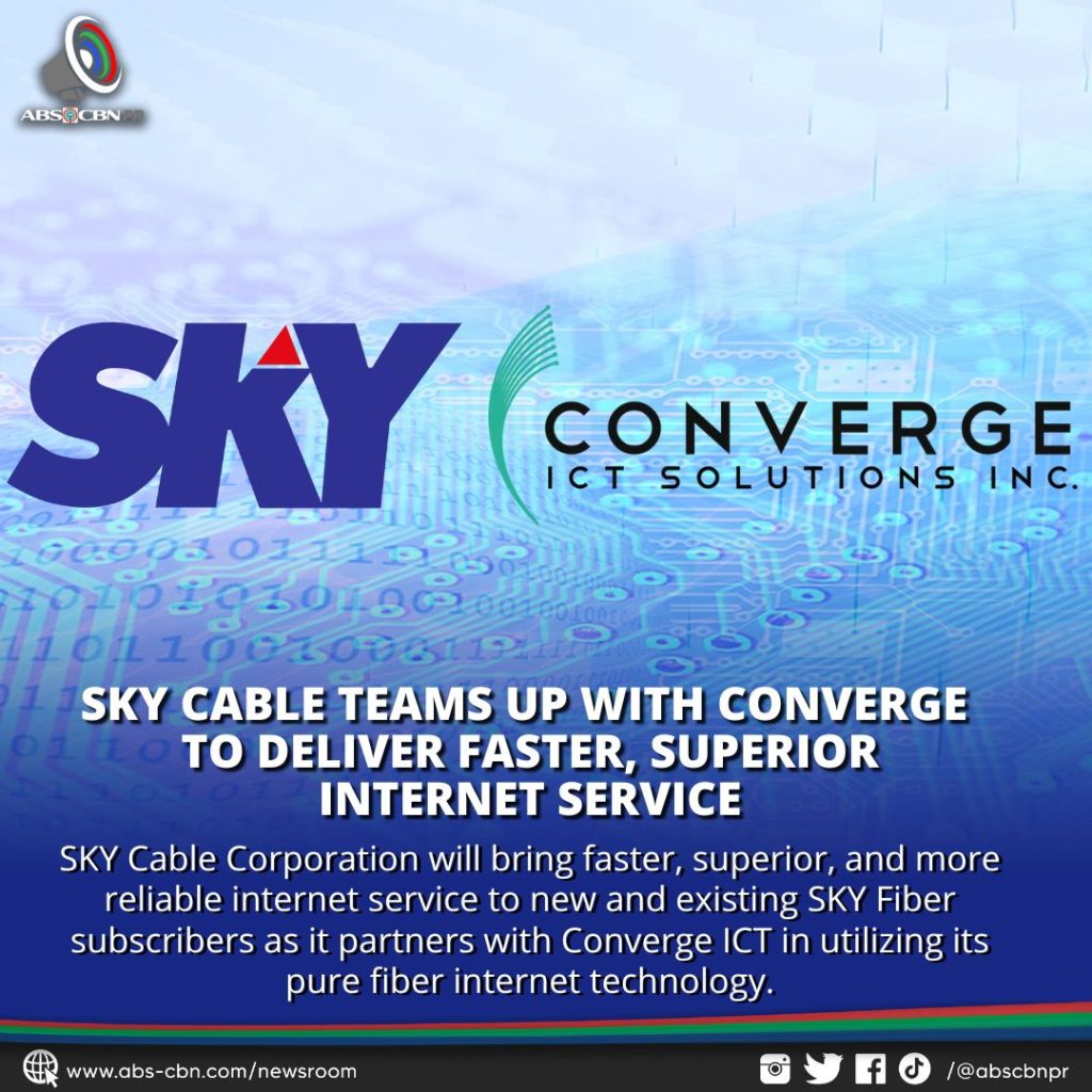 Sky Cable and Converge Join Forces to Bring Better Internet to Your Home