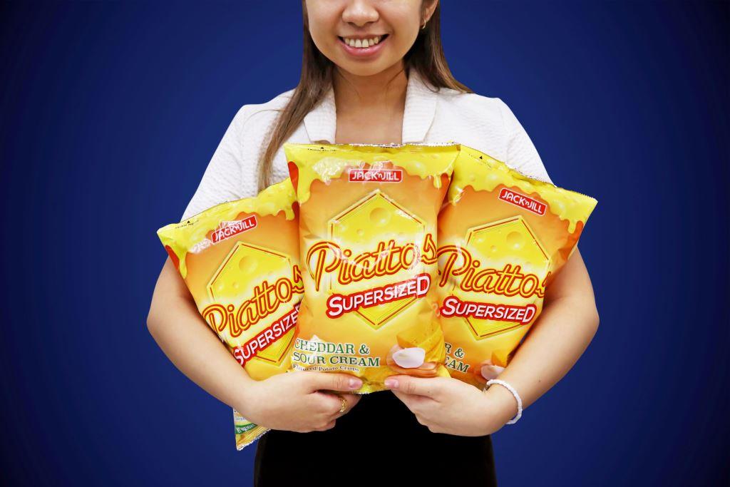 Grab a buddy or supersized pack of the limited-edition Piattos Cheese & Sour Cream while you can!