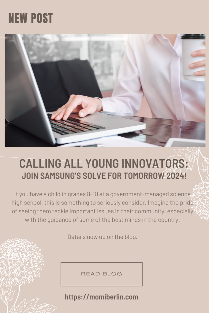 Join Samsung’s Solve for Tomorrow 2024!