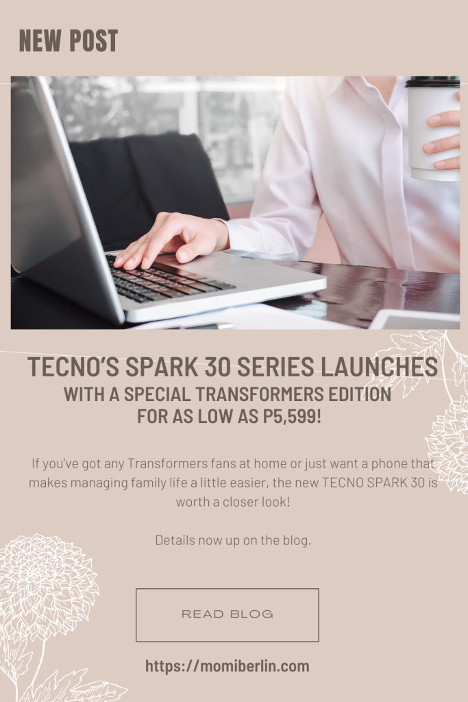 TECNO’s SPARK 30 Series Launches with a Special TRANSFORMERS Edition for as Low as P5,599!