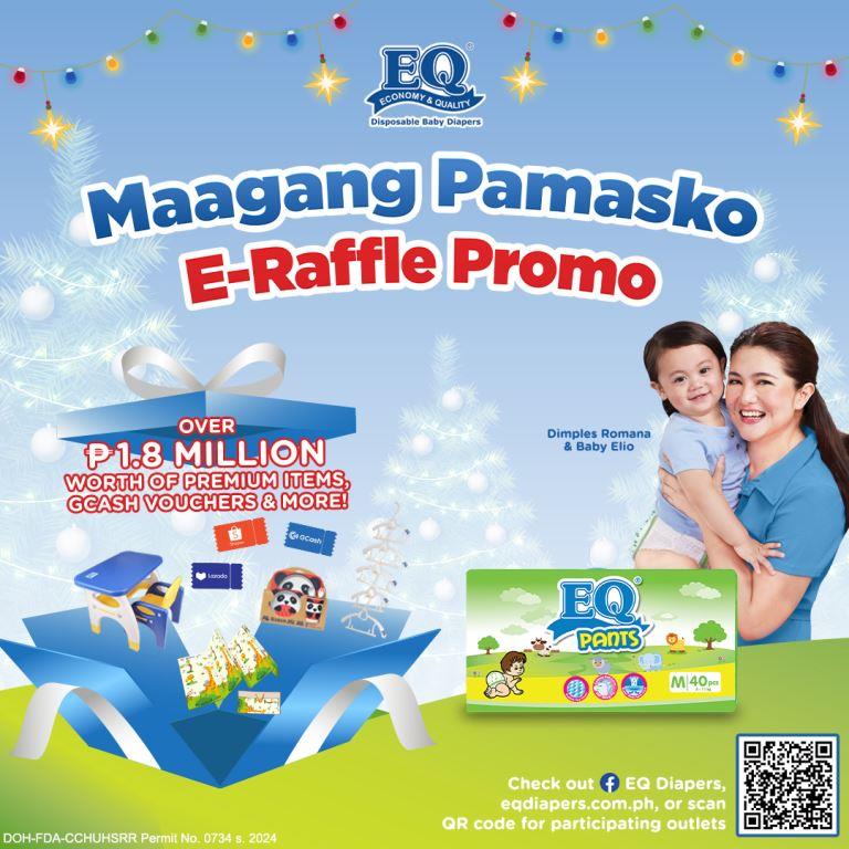 Make Christmas Merrier with EQ’s Maagang Pamasko E-Raffle!