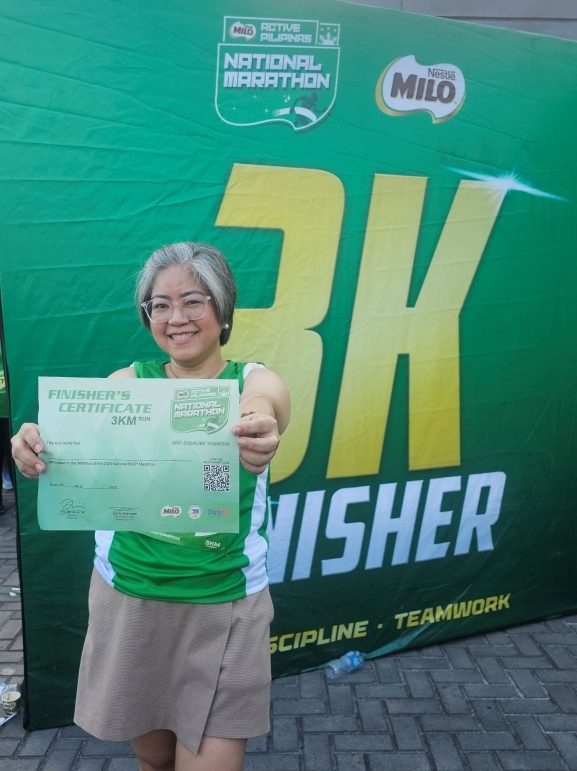 Lessons from the Milo Marathon 2025: A Mom’s First 3K Run Experience