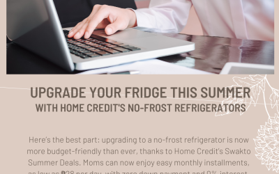 Upgrade your fridge this summer with Home Credit’s No-Frost refrigerators