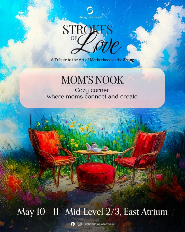Celebrate Mom with Heartfelt Moments at Shangri-La Plaza’s “Strokes of Love”