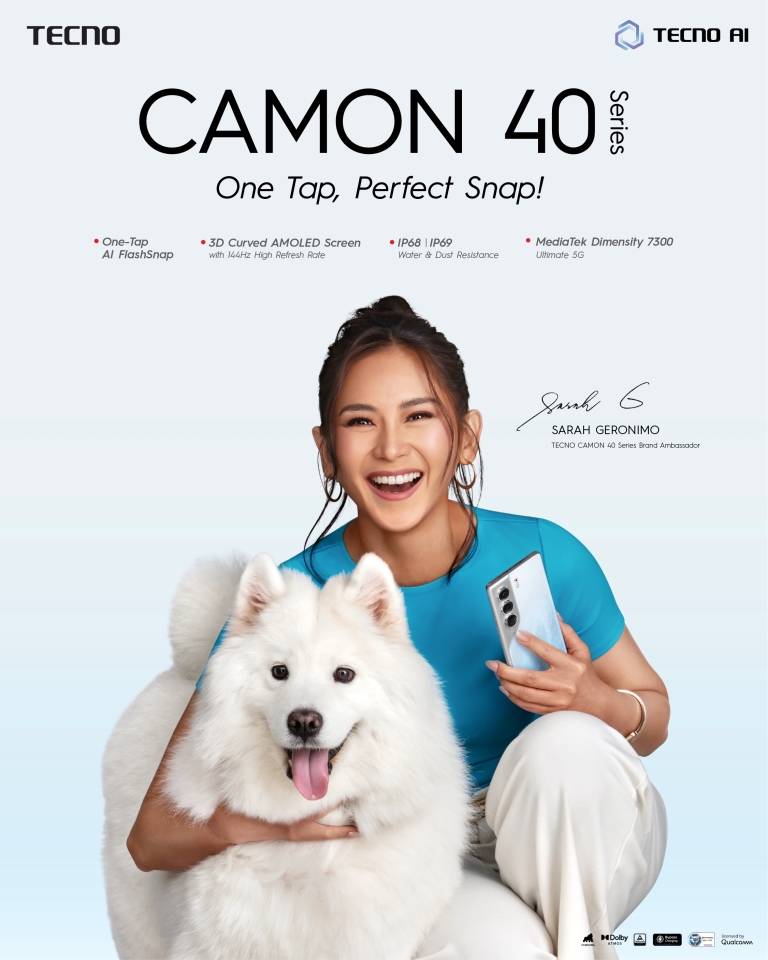TECNO CAMON 40 Series Launches with Sarah Geronimo: Capture Every Precious Mom Moment in One Tap