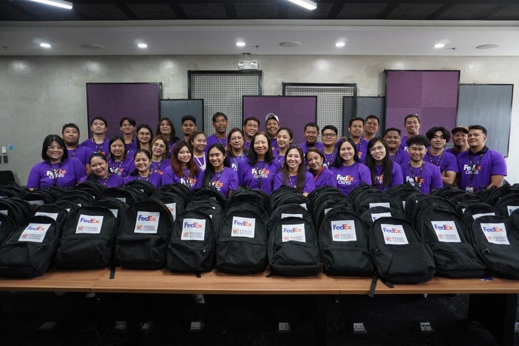 FedEx Brings School Supplies to Children in Cebu and Negros Oriental