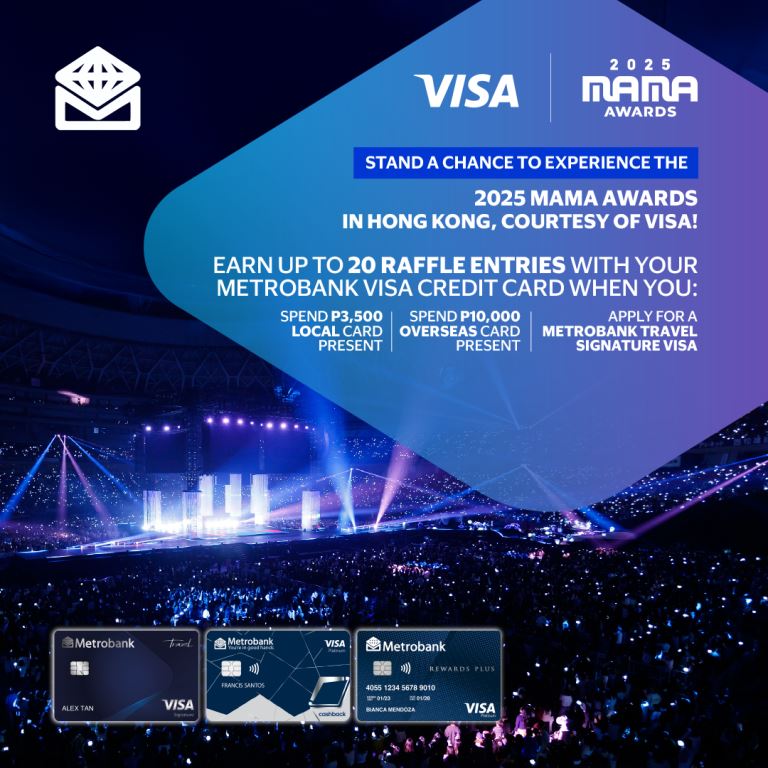 As a mom who enjoys bonding over music with her kids, I cannot help but get excited when there is a chance to make shared dreams come true. It is not just about watching our favorite idols on screen this time. Metrobank Visa, in partnership with Visa, is giving K-Pop fans the chance to attend the 2025 MAMA Awards in Hong Kong and you could be one of the lucky winners.