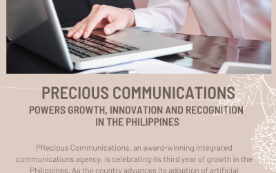 PRecious Communications Powers Growth, Innovation and Recognition in the Philippines