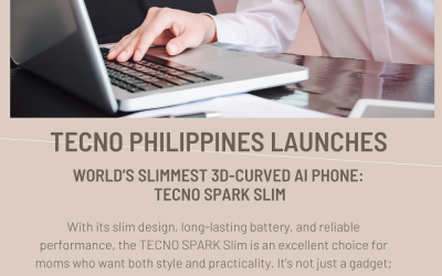 TECNO Philippines Launches World’s Slimmest 3D-Curved AI Phone: TECNO SPARK Slim