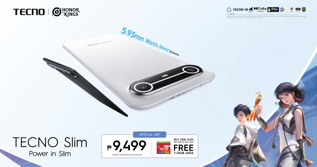TECNO Philippines Launches World’s Slimmest 3D-Curved AI Phone: TECNO SPARK Slim