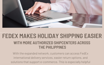 FedEx Makes Holiday Shipping Easier with More Authorized ShipCenters Across the Philippines