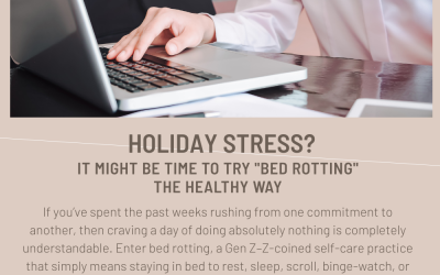 Holiday Stress? It Might Be Time to Try “Bed Rotting” the Healthy Way