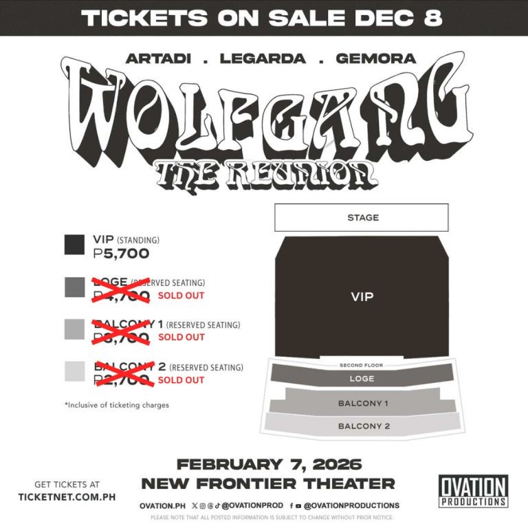 Wolf Gemora Returns to Manila to Prepare for Wolfgang Reunion Concert